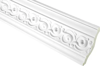 Produktbild von HEXIM Stuckleisten gemustert PolyurethanPolyurethane Stuck Dekorbau für Wand und Decke | 2 Meter FH9265 82x78mm  | Deckenleiste Zierleiste Leiste