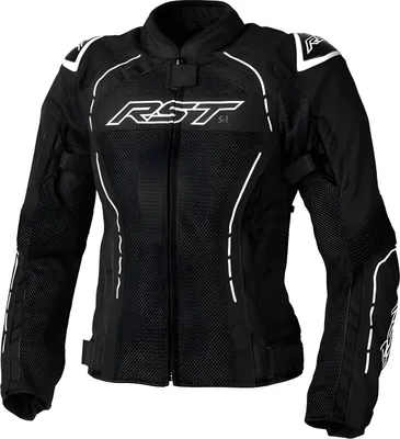 Zdjęcie produktu dla RST Ladies S1 Mesh CE Textile Jacket - Black/White Rozmiar XL