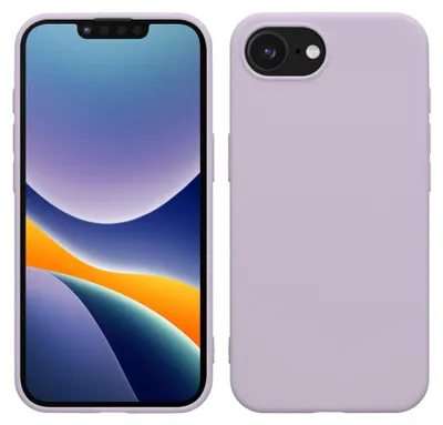 Produktbild von kwmobile Handyhülle für Apple iPhone 17e / iPhone 16e Hülle - TPU Case - Kabelloses Laden - Schutzhülle Cover in Lavendel