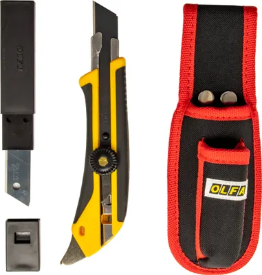 Produktbild von Olfa Industrie Cutter mit Stahldorn L-5/BB-C, mit Tasche