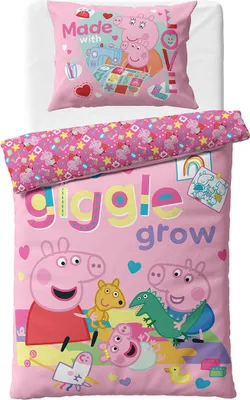 Zdjęcie produktu dla Pościel dziecięca Prasátko Pepina Čas na Hraní