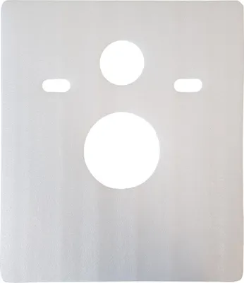 Produktbild von quadratisches Schallschutz-Pad für Wand WC / Wand Bidet