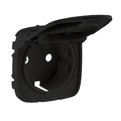 Immagine prodotto di Pannello frontale in stucco con copertura Valena Allure Legrand - Nero