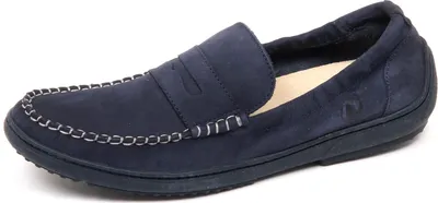 Immagine prodotto di E9248 mocassino bimbo blu NATURINO scarpe nabuk loafer shoe kid boy
