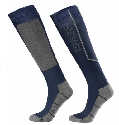 Obrázek produktu pro Equiline UNISEX ponožky BLUE HW 20, velikost:35/38