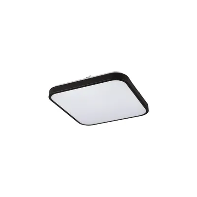 Zdjęcie produktu dla Plafon LED kwadratowy AGNES czarno-biały 16W Neutralna biel 860lm tworzywo sztuczne wym:5x33x33cm IP44 Nowodvorski Lighting