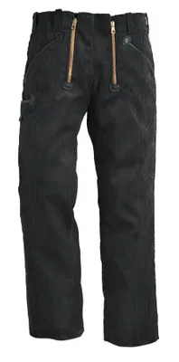 Produktbild von FHB ARTUR Zunfthose Trenkercord ohne Schlag schwarz Gr. 48