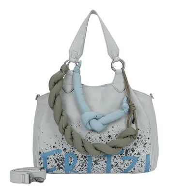 Produktbild von Fritzi aus Preußen Schultertasche Umhängetasche Maia Limited Twist Jive Shoulder Bag Light Stone hellgrau