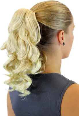 Produktbild von WIG ME UP Haarteil, lockig, Blond-Mix, XF-6382-24BT613