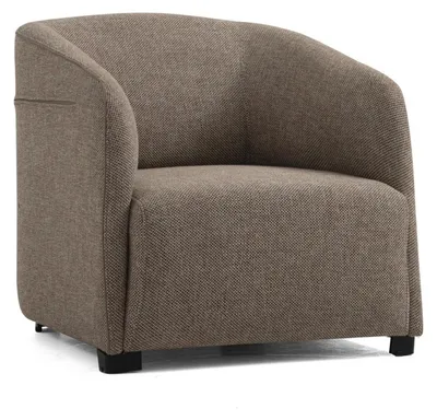 Produktbild von Sessel Ohrensessel Stoff Beige Wohnzimmer Polyester 1 Sitzer Modern