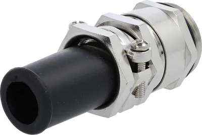 Immagine prodotto di Raccordo LAPP con protezione anti-flessione PG21x1,588 ZBK-21/2 Raccordo intermedio esagonale in ottone (CuZn) nichelato Lunghezza filettatura