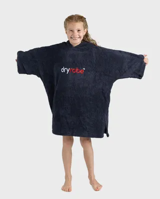 Produktbild von DRYROBE Handtuchmantel KIDS Navy 10-13
