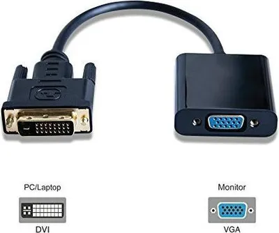 Obrázek produktu pro Microconnect DVIDVGA, 0,25 m, DVI-D, VGA (D-Sub), Samec, Samice, Zlato