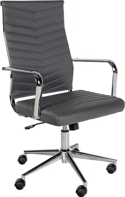 Produktbild von Ergonomischer Bürostuhl - Bürostuhl - Hoher Sitzkomfort, stufenlos verstellbar | Farbe: Grau