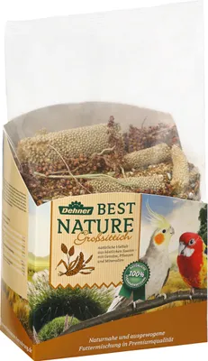 Produktbild von Dehner Best Nature Vogelfutter, Großsittichfutter, 2.5 kg