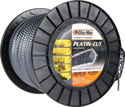 Zdjęcie produktu dla ŻYŁKA TNĄCA OLEO-MAC PLATIN-CUT 3.5 mm / 128m. 2-WARSTWOWA DO KOSY PROFIL KWADRATOWY , SZPULA 63040252 - OFICJALNY DYSTRYBUTOR - AUTORYZOWANY DEALER OLEO MAC