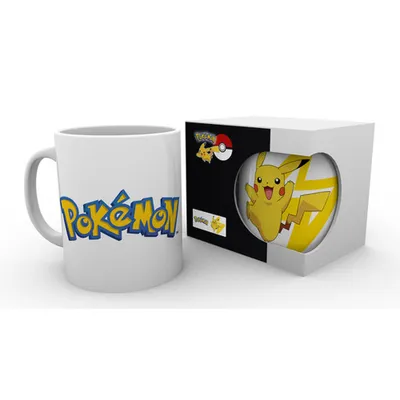 Immagine prodotto di Tazza Pokemon - tazza "Logo & Pikachu" tazza da caffè tazza da tè