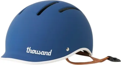 Imagen del producto de Thousand Stadthelm, casco azul, talla XS, para niños, color azul, talla XS