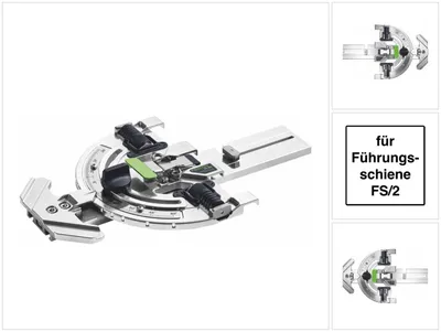 Productafbeelding van Festool FS-WA hoekgeleider voor geleiderail FS/2 (577040) 60º zaagsnede