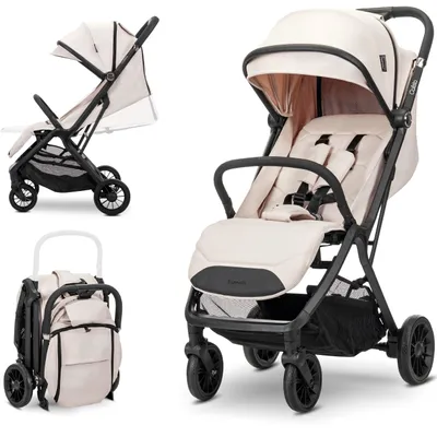 Obrázok produktu pre Detský kočík, skladací športový kočík s funkciou Autofold, cestovný kočík do 22 kg, ľahký športový kočík s funkciou úplného ľahu, Lorelli Calista