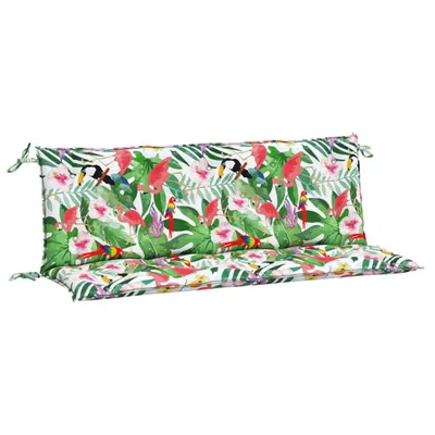 Zdjęcie produktu dla vidaXL Poduszki na ławkę ogrodową 2 szt. Wielokolorowy materiał 150x50x7 cm