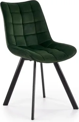 Zdjęcie produktu dla Krzesło tapicerowane K332 VELVET zielone