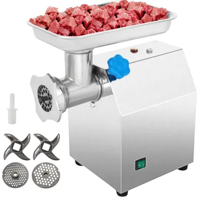Immagine prodotto di Macinini elettrici per carne – Adatti a tutti i tipi di carne – Acciaio inossidabile – Macinino per carne – 850W – 270LBS/h – 190RPM