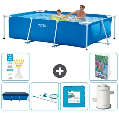 Produktbild von Rechteckiger Frame Pool - 260x160x65 cm - 5-teilig S17