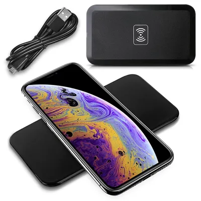 Produktbild von QI Schnell Ladegerät Kabellos für Apple iPhone XS / Max Induktives Laden Charger