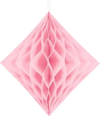 Zdjęcie produktu dla Diament bibułowy, jasny różowy, 30cm