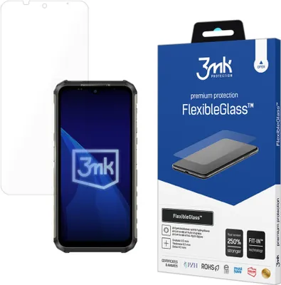 Produktbild von 3mk Display Hybridglas FlexibleGlass für Ulefone Armor 22 0,3mm 7H