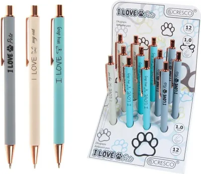 Productafbeelding van I Love Pets balpen (12 stuks) - Cresco