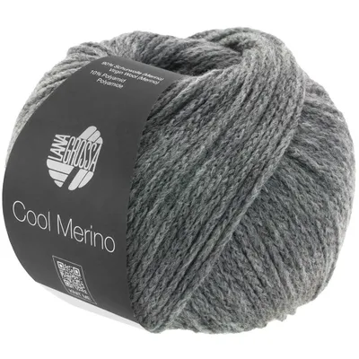 Produktbild von Lana Grossa Cool Merino 012 Dunkelgrau 50g
