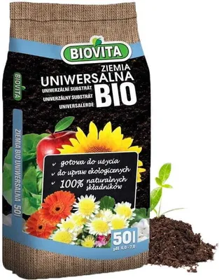 Produktbild von Universelles organisches Bodensubstrat 50L BIOVITA EKO