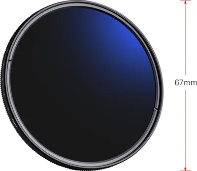 Image de K&F CONCEPT 67mm Ultrathin Variable ND Filter ND2 to ND400 Adjustable Neutral Density Filter Compatible with Canon 7D 700D 600D 70D 60D 650D 550D Compatible with Nikon D7100 D80 D90 D7000 D5200 D3200 D5100 D3200 D5300