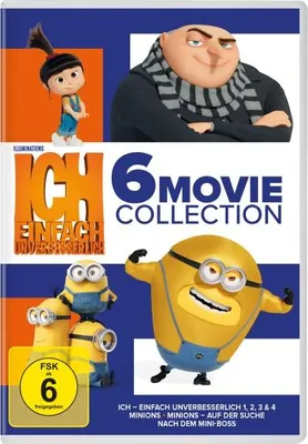 Obrázok produktu pre Ich einfach unverbesserlich & Minions - 6-Movie Collection
