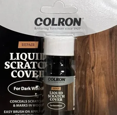 Produktbild von Colron Liquid Scratch Cover DARK 75 ml – Flüssigmittel zur Reparatur von Kratzern in Holz