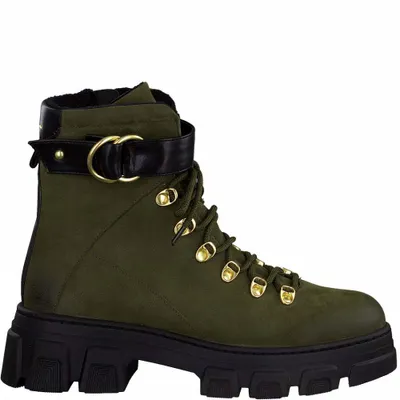 Produktbild von Tamaris Damen Stiefeletten 1-25213-27 710 Farbe:Grün Größe: 41