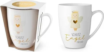 Produktbild von LKaffeetasse "Schutzengel für dich", Kaffeebecher 250 ml