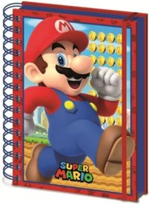 Produktbild von Super Mario 3D Wiro Notizbuch A5 Mario