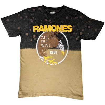 Produktbild von Ramones All The Way (Wash Collection) Black L T-Shirt