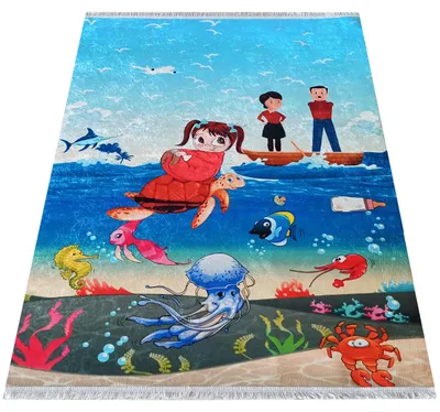 Produktbild von Teppichstück  BAMBINO 07 mehrfarbig 120 x 180 cm