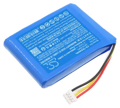 Produktbild von TECHTEK Akku Kompatibel mit [Testo] 480 Ersetzt 0515 0043