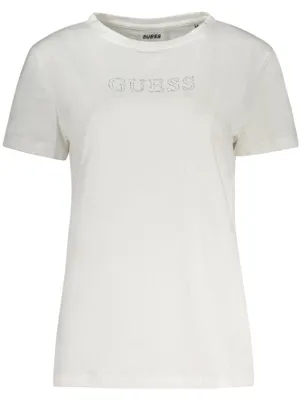 Produktbild von Guess Jeans Damen Kurzarm T-Shirt Weiss