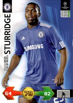 Obrázok produktu pre 2009/10 Champions League Panini card: Chelsea’s Daniel Sturridge