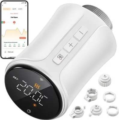 Productafbeelding van Slimme wifi-radiatorthermostaat, digitale verwarmingsthermostaat