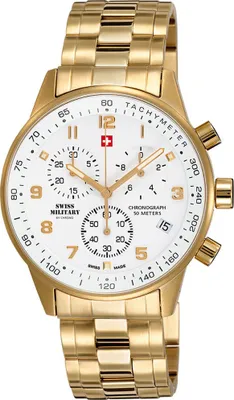 Immagine prodotto di Swiss Military SM34012.03 Cronografo da uomo 41 mm 5 ATM