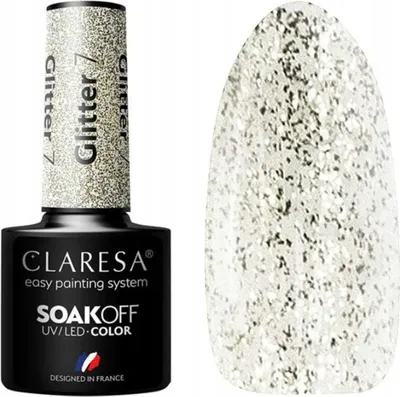 Productafbeelding van CLARESA Hybride Nagellak GLITTER 7 - 5g