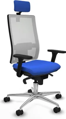 Zdjęcie produktu dla Krzesło biurowe Piqueras y Crespo 3D086N2 Niebieski