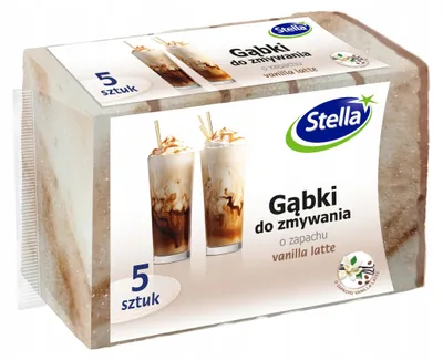 Immagine prodotto di Stella gąbki do zmywania Vanilia 5 sztuk